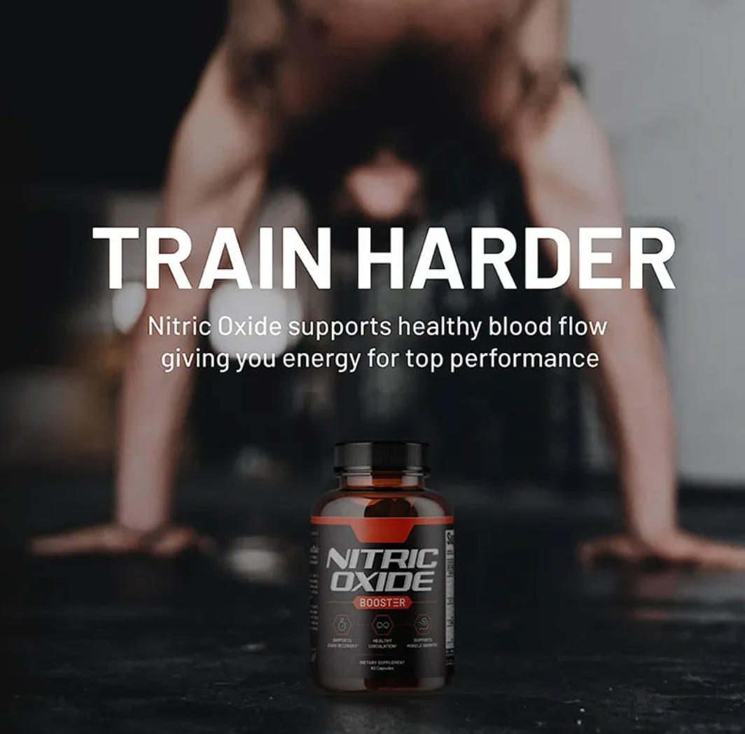 Nitric Oxide Booster Capsules – 60 Count