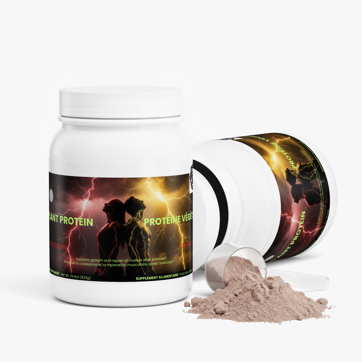 Plant Protein Powder – Chocolate | 833g | Vegan | Xtreme Recovery