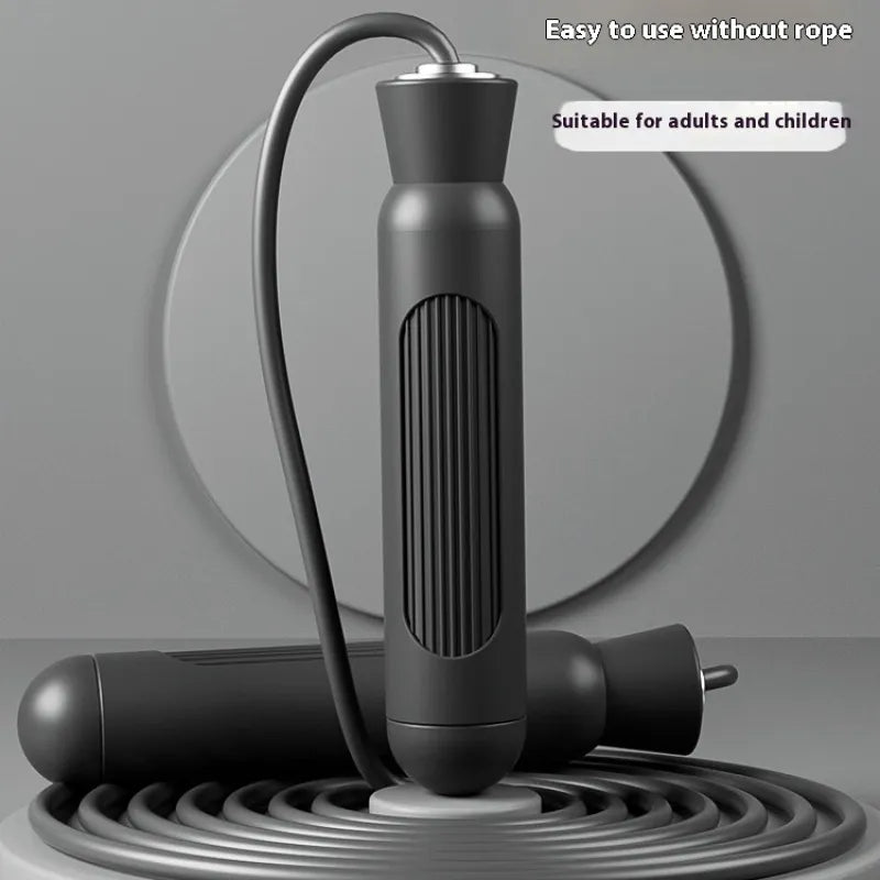 Adjustable Fitness Skipping Rope for Cardio, Weight Loss & Agility | Black & White– Adjustable Fitness Skipping Rope for Cardio, Weight Loss & Agility | Black & White