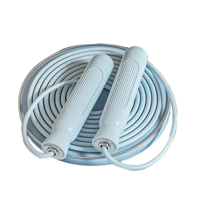 Adjustable Fitness Skipping Rope for Cardio, Weight Loss & Agility | Black & White– Adjustable Fitness Skipping Rope for Cardio, Weight Loss & Agility | Black & White