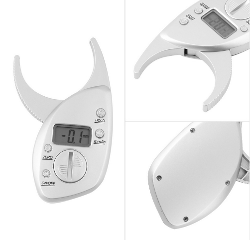 Digital Precision Fat Caliper – Accurate Body Fat & Thickness Gauge | 0-50mm Range | Lightweight & Easy to Use