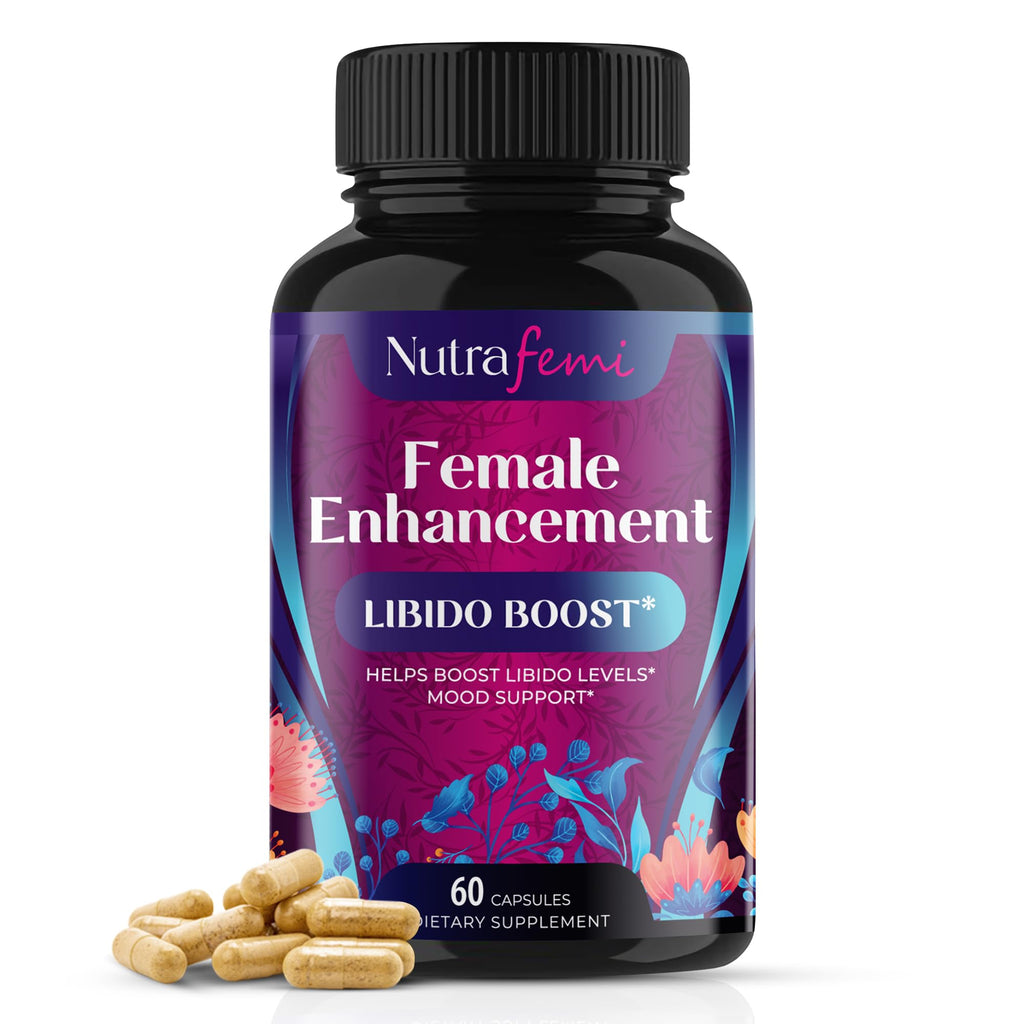 Nutrafemi Herbal Supplement for Women – Maca, Ginseng & Ashwagandha | 60 Capsules