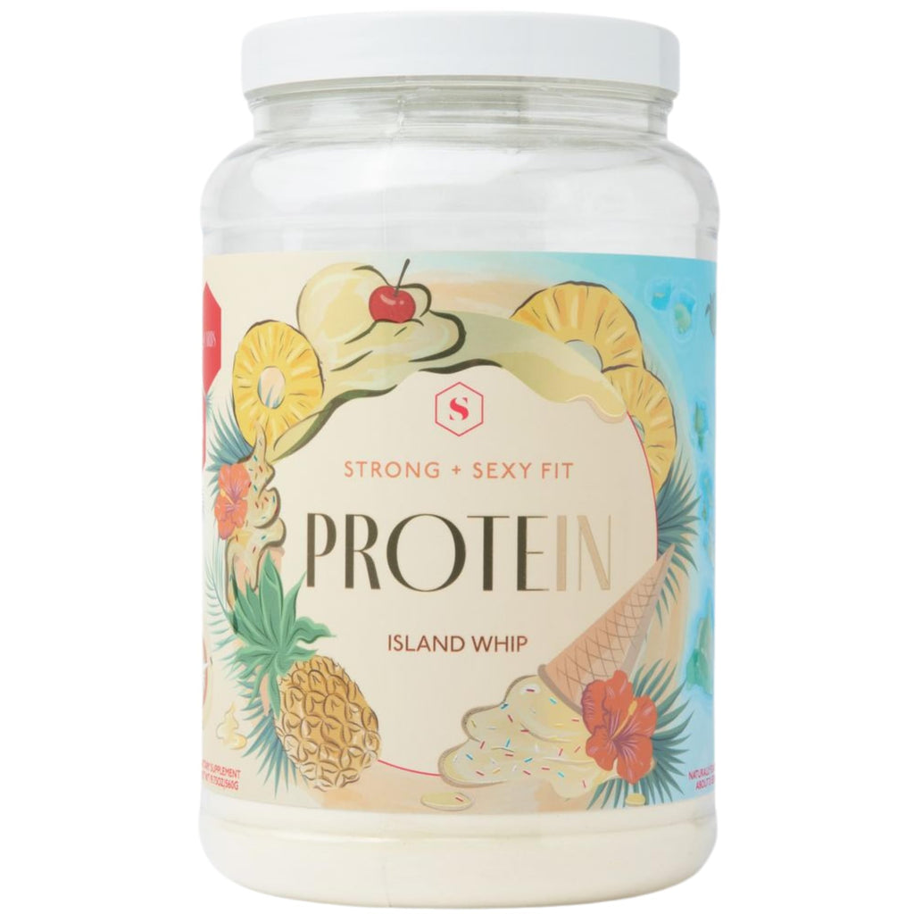 Strong + Sexy Fit 100% Whey Protein Isolate – Island Whip | 20g Protein | Low Carb | 20 Servings