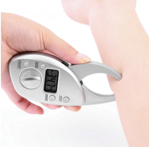 Digital Precision Fat Caliper – Accurate Body Fat & Thickness Gauge | 0-50mm Range | Lightweight & Easy to Use
