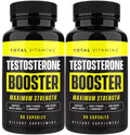 Testosterone Booster for Men – Tongkat Ali & Horny Goat Weed | Muscle Growth, Energy & Stamina | 2-Pack