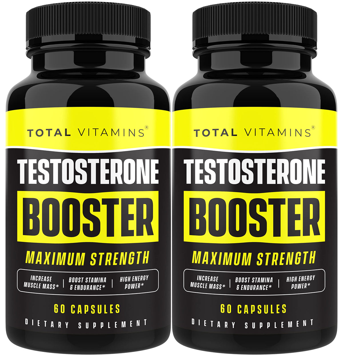Men's Daily Vitality Formula — Tongkat Ali & Ashwagandha | Natural Adaptogen Blend | 2-Pack