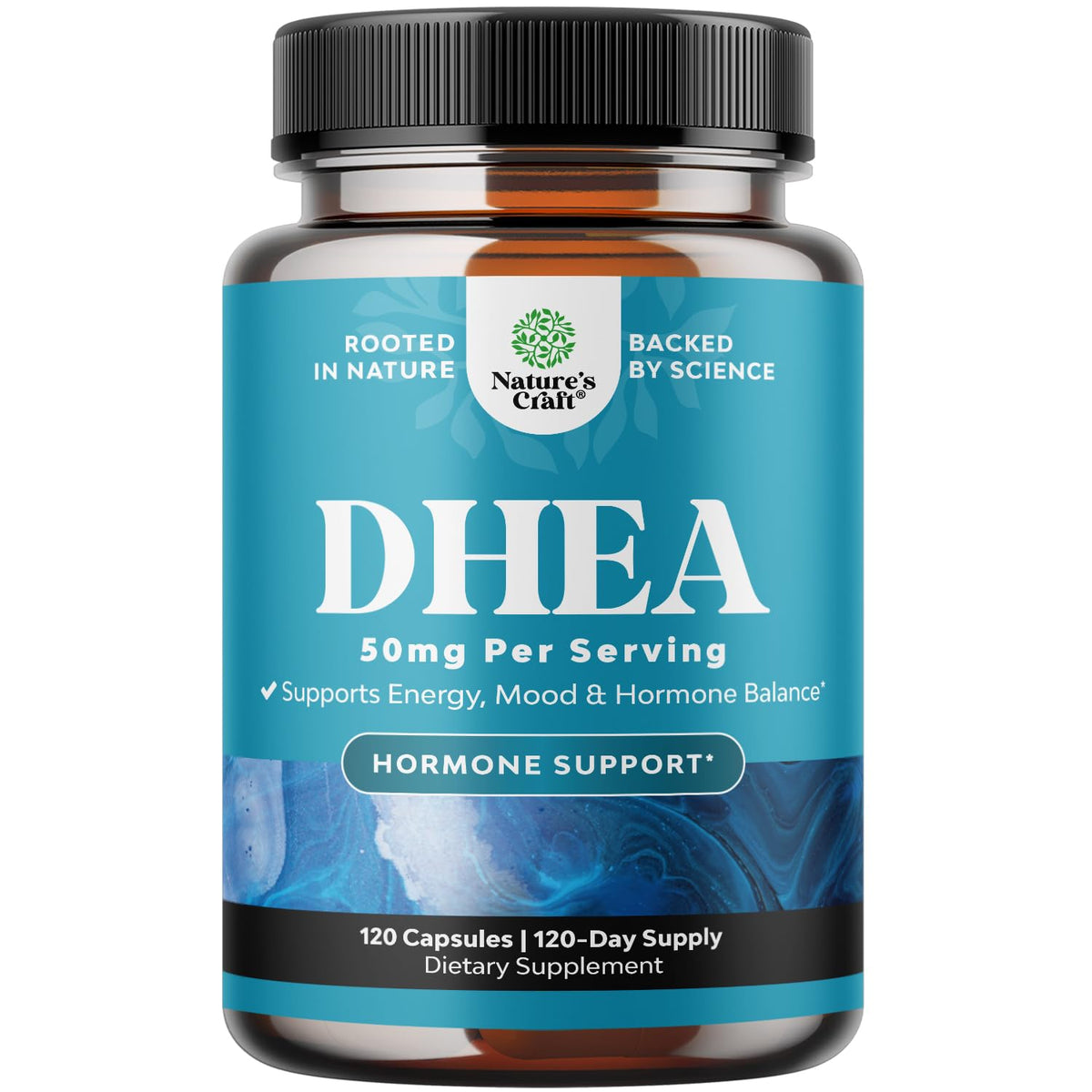 Nature's Craft DHEA 50mg – 120 Capsules