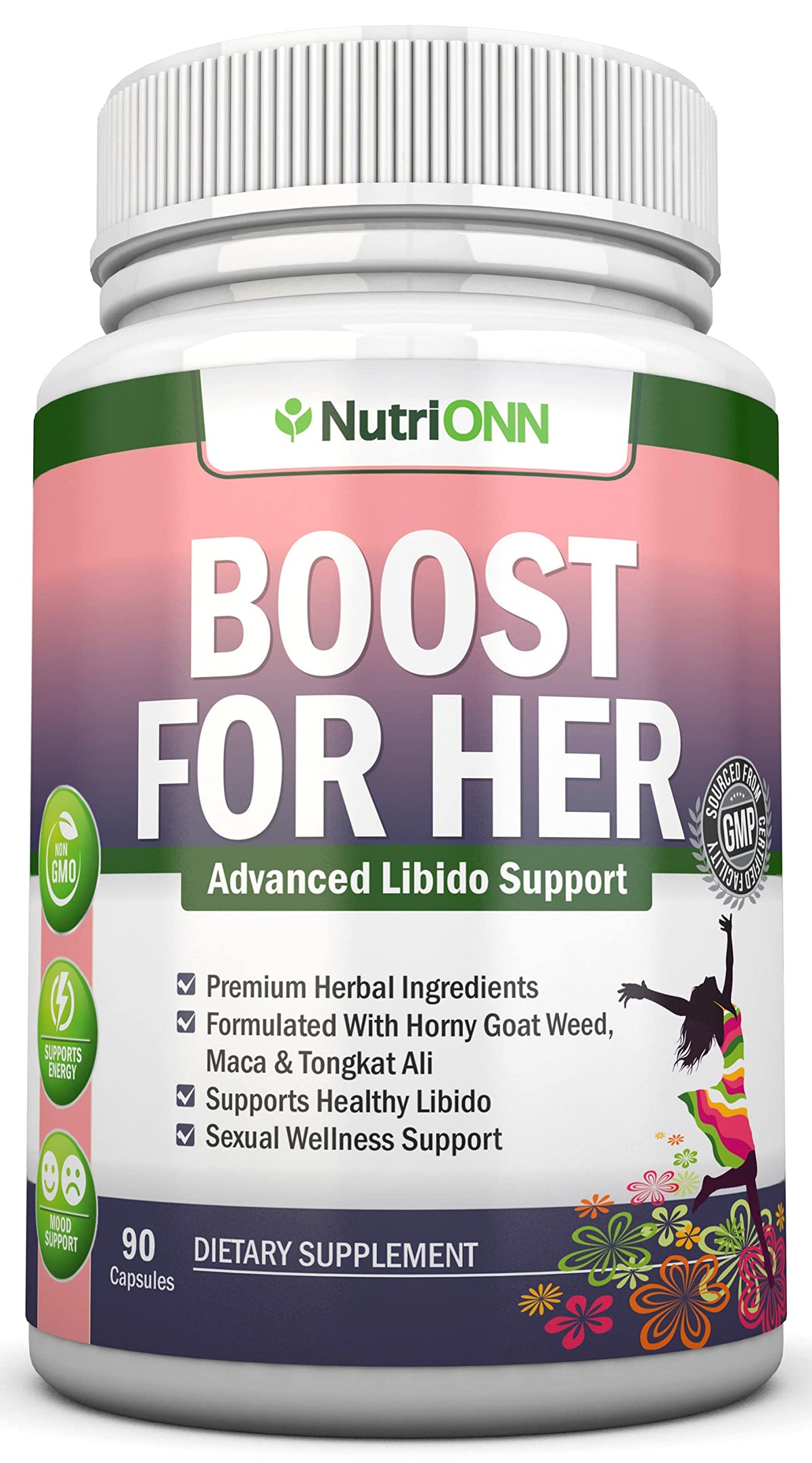 NutriONN Boost For Her – Herbal Supplement for Women | 90 Capsules